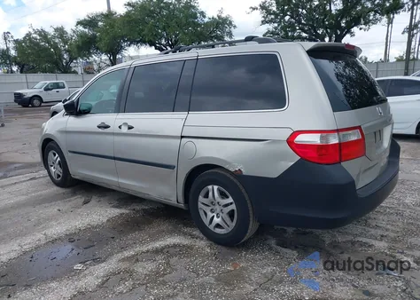 2005 Honda Odyssey Ex z USA, uszkodzony, nr VIN 5FNRL38485B110522